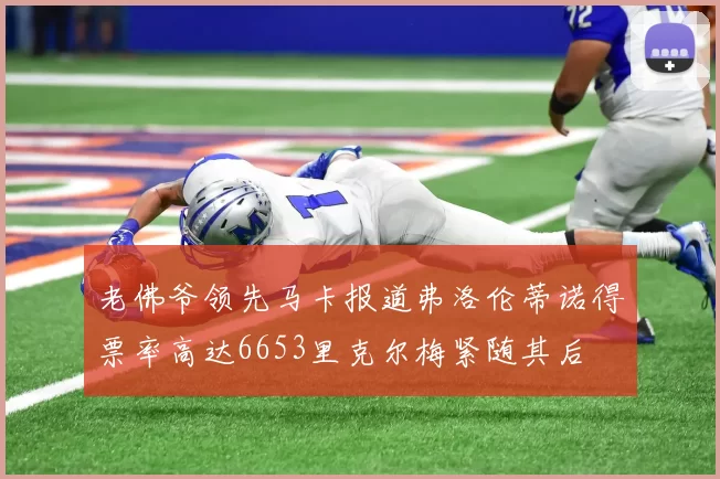 老佛爷领先马卡报道弗洛伦蒂诺得票率高达6653里克尔梅紧随其后
